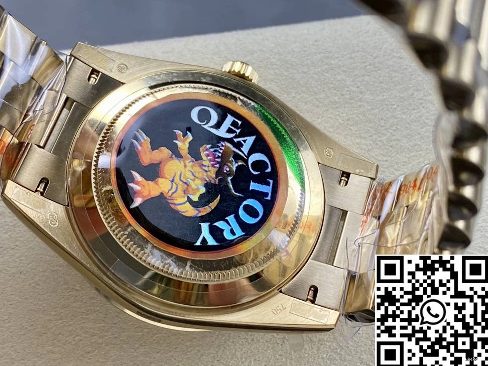 Date Day QF Dial Rolex Factory Gold v5 Tungsten M228348rbr-0002 Steel 1212